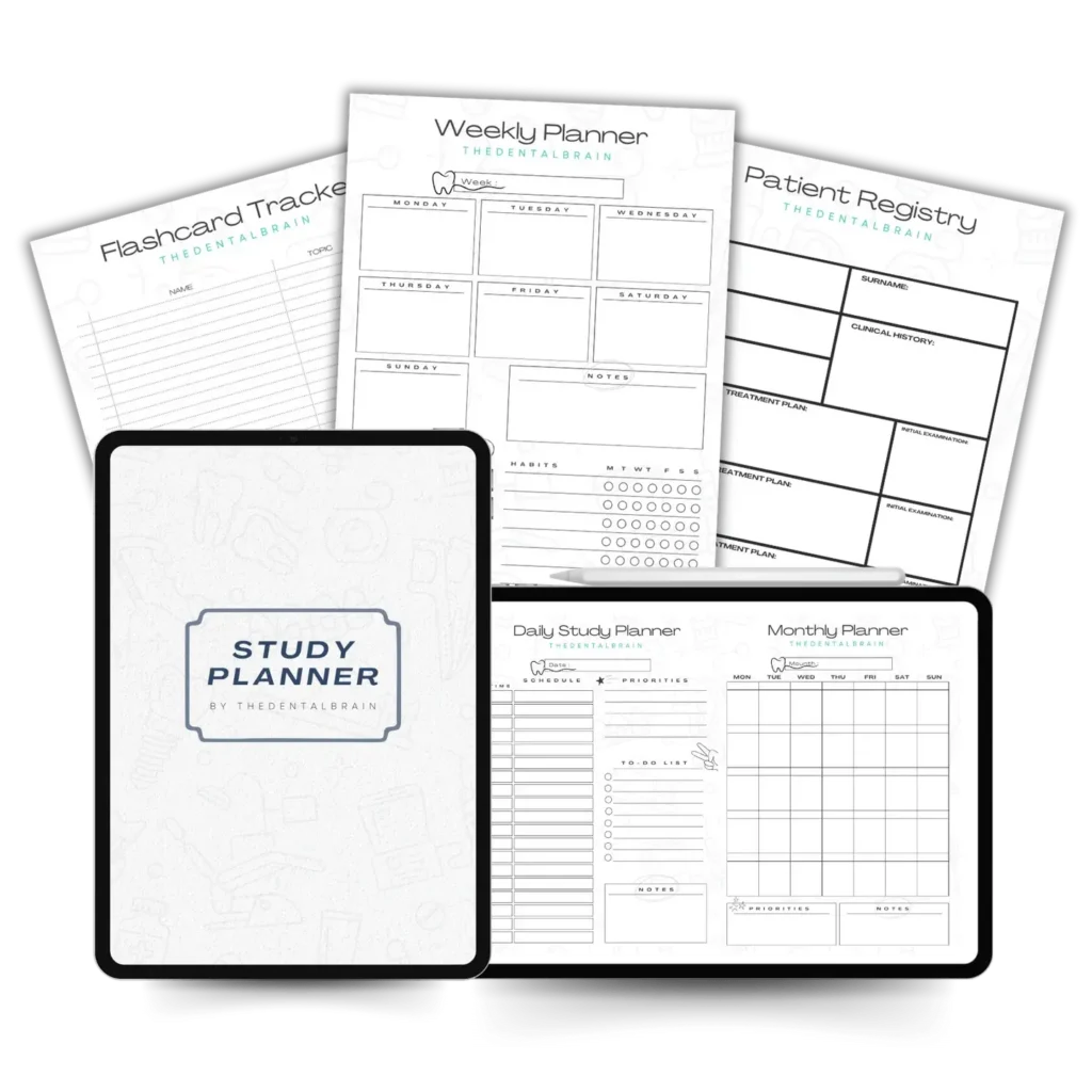 planner dental study bundle