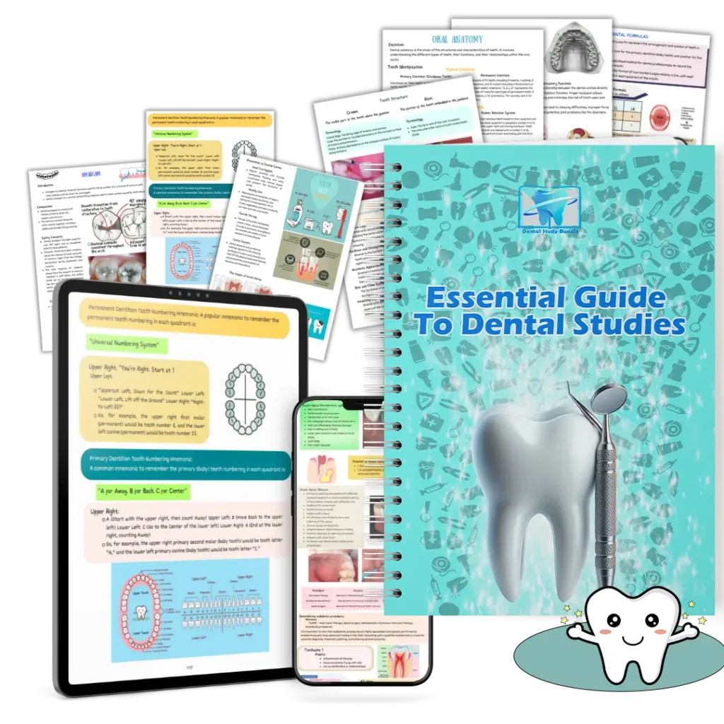 dental study bundle essntial book