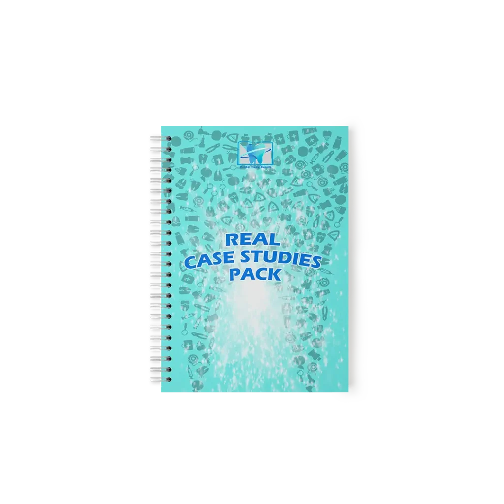 real case study dental study bundle