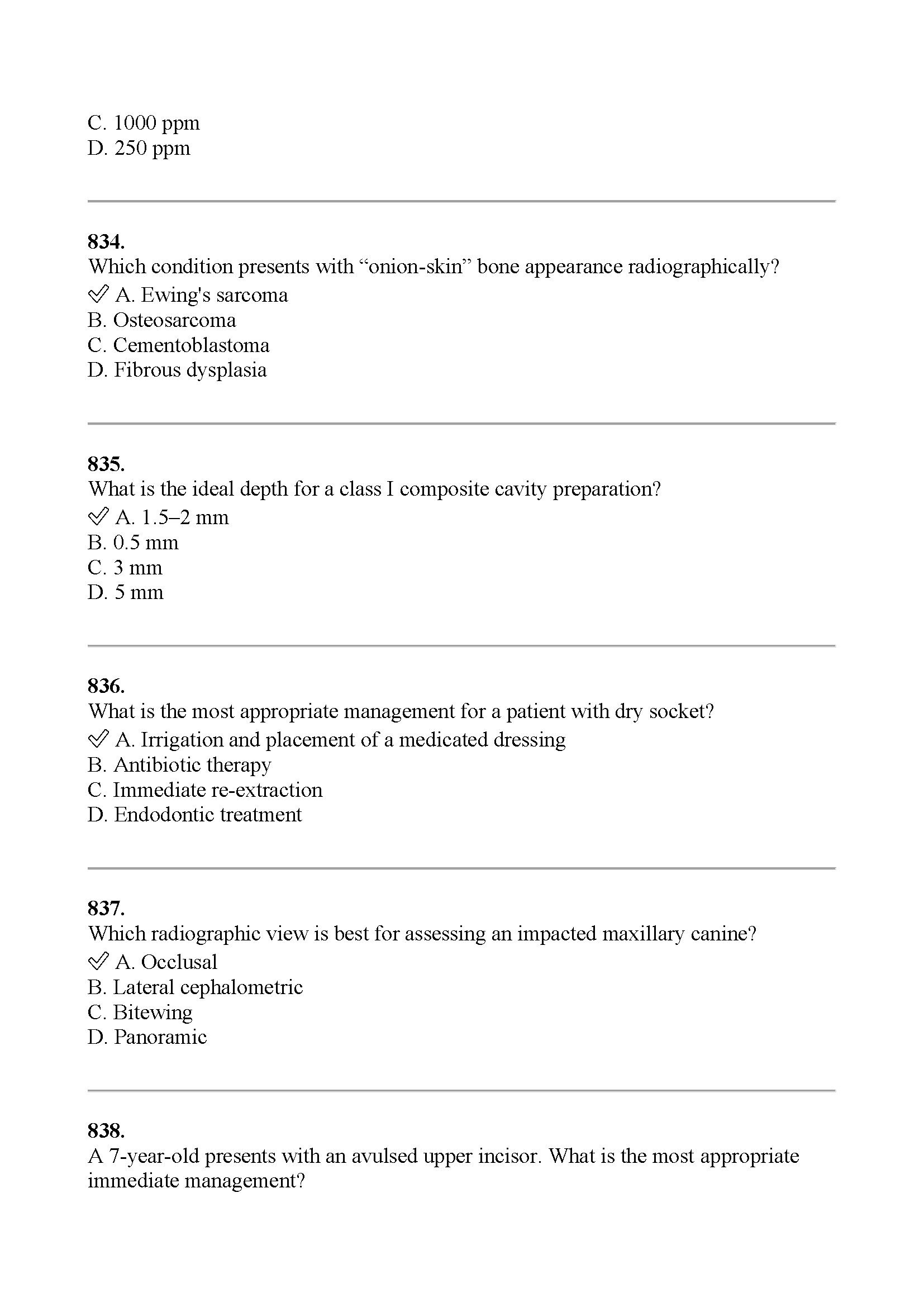 Dental Study Bundle with 6000 exam-style questions PDF