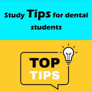 study tips for dental students